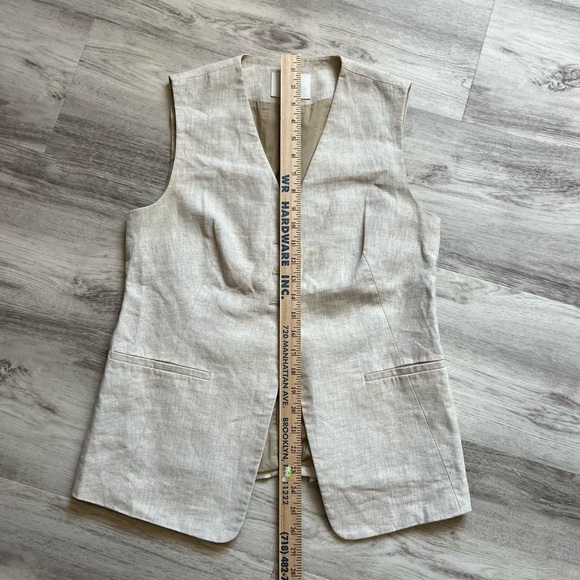 Banana Republic Beige Linen Vest - Picture 7 of 8